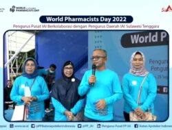 Hari Apoteker Sedunia: Apoteker Bersatu dalam Aksi Menuju Dunia yang lebih Sehat Perayaan di Indonesia Dipusatkan di Kendari