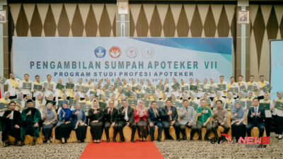 Pengambilan Sumpah Apoteker ke-7 STIFAR Riau: Top 10 PSPA di Indonesia, Alumni Beruntung Kuliah di Institusi Berkualitas