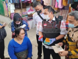 Pastikan Tak Ada Peredaran Obat dan Makanan Ilegal, Tim Satgas Sidak Pasar Tradisional Karanganyar