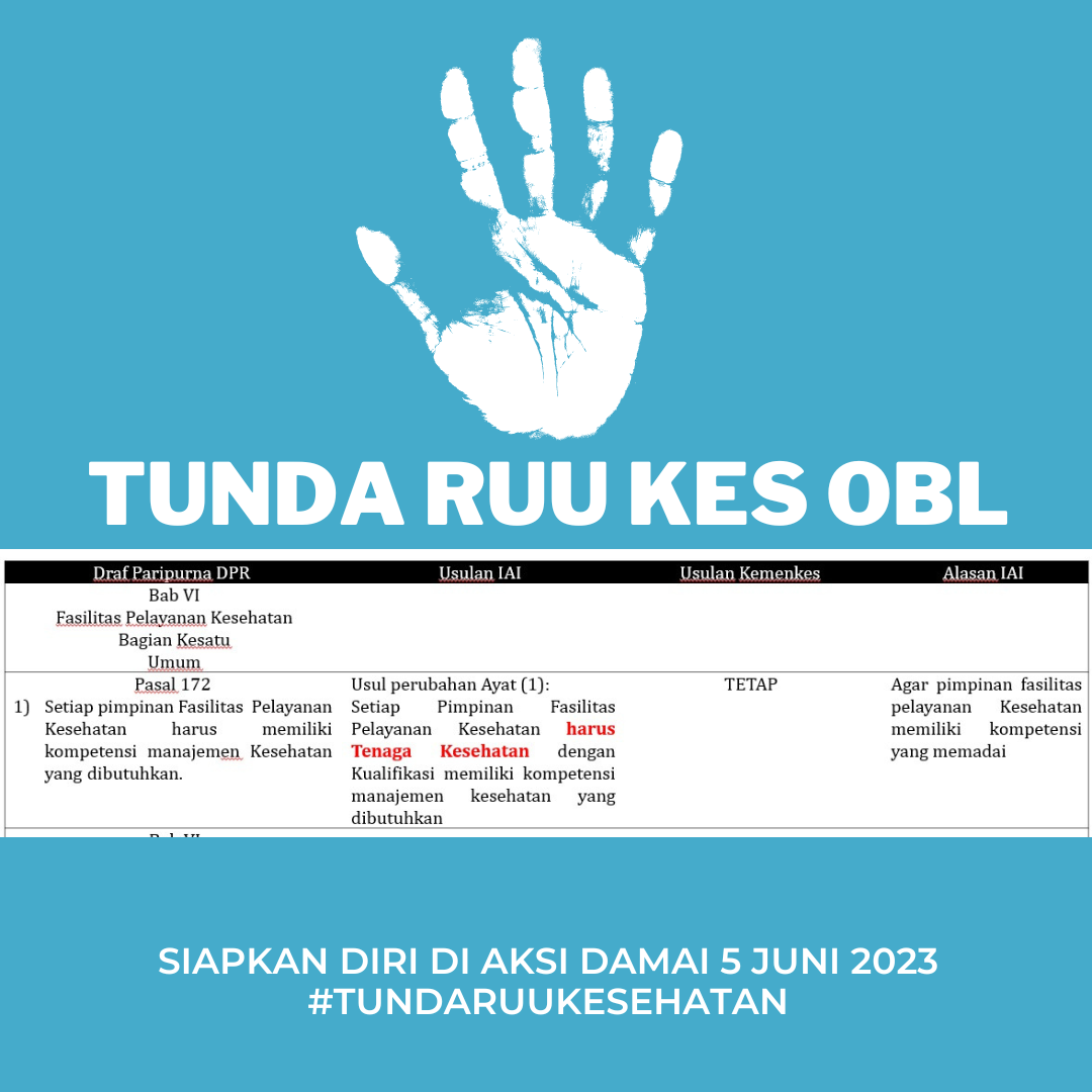 Aksi damai 5 juni 2023