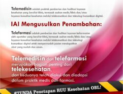 Kenapa Kemenkes tidak memasukkan Telefarmasi dalam RUU Kesehatan Omnibuslaw? 4 Kenapa Kemenkes tidak memasukkan Telefarmasi dalam RUU Kesehatan Omnibuslaw?