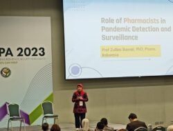 Prof Dr apt Zullies Ikawati, Dalam FAPA Congress 2023 : Apoteker Punya Peran Penting Dalam Deteksi dan Pengawasan Pandemi