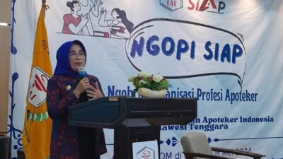 80 Apoteker Baru lulusan Universitas Halu Oleo Sulawesi Tenggara Siap Bergabung dengan Ikatan Apoteker Indonesia melalui Ngopi SIAp