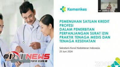 Kemudahan Bagi Tenaga Medis dan Kesehatan: Kemenkes Berlakukan Relaksasi SKP hingga Akhir Tahun