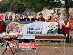 Ratusan Warga Cibinong Menikmati Jamu Gratis di GOR Pakansari