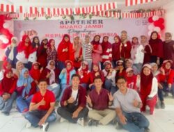Peringatan Hari Kemerdekaan Jadi Momentum Silaturahmi Apoteker di PC IAI Muaro Jambi