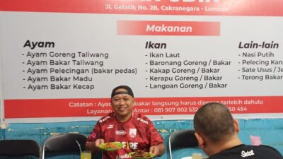 Ayam Taliwang Siap Menggoyang Lidah Peserta Rakernas dan PIT IAI 2024 di Lombok