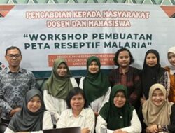Kolaborasi Interprofesional : Workshop Peta Reseptif Malaria Gandeng Dinas Kesehatan Batanghari dalam Perang Melawan Malaria