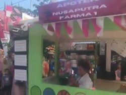 Apoteker Cilik Ikut Meriahkan Pawai Anak- anak TK Rayakan HUT RI ke-79 di Polewali Mandar
