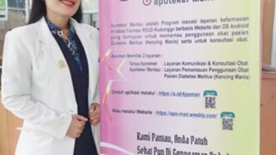 Catatan Perjalanan Menjadi Tenaga Kesehatan Teladan Nasional, Apt Trianti T Lamba (bagian 1)