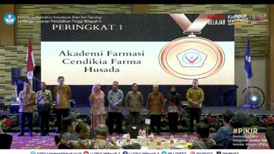 Akademi Farmasi Cendekia Farma Husada (AKFAR CEFADA) Buktikan Prestasi Pada Ajang L2DIKTI Wilayah II Award
