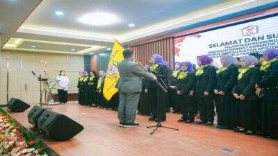 Apt Ainun Jariah Dilantik Sebagai Ketua Hiaskos PD IAI Sulsel, Peluang Di Bidang Kosmetik Lebih Terbuka