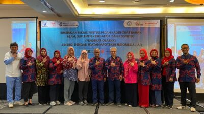 PP IAI Bersama BPOM Gelar Acara Puncak WPD 2024, Bimtek Pendekar OBASKK