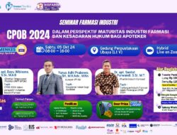 Seminar CPOB 2024: Perspektif Maturitas Industri dan Kesadaran Hukum Apoteker 18 Seminar CPOB 2024: Perspektif Maturitas Industri dan Kesadaran Hukum Apoteker