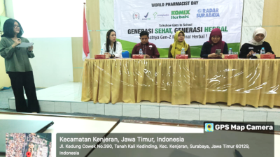 Talkshow “Generasi Sehat, Generasi Herbal” Meriahkan World Pharmacist Day di SMA Negeri 19 Surabaya