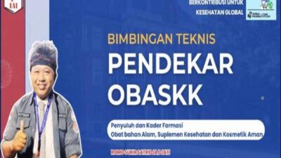 PP IAI dan BPOM RI Kukuhkan PENDEKAR di Puncak World Pharmacist Day 2024