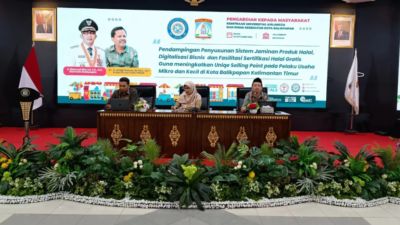 Dinas Kesehatan Kota Balikpapan, IAI Balikpapan, dan Pusat Halal Universitas Airlangga Gelar Pelatihan Sertifikasi Halal