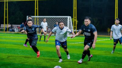 Sport Education ala Balai Besar POM di Samarinda Bersama  Fakultas Farmasi Universitas Mulawarman Football Team:  Minisoccer Sambil Edukasi Obat dan Makanan