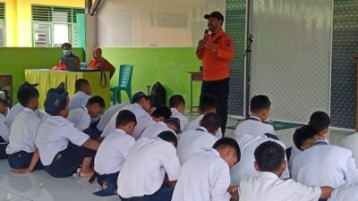 ATB PD IAI SULSEL Gelar Sosialisasi Mitigasi Bencana untuk Siswa SMP Muhammadiyah Rappang