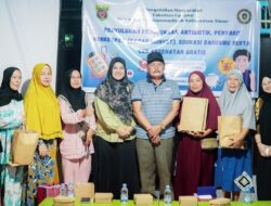Farmasi UMKT Gelar Penyuluhan Antibiotika Bijak, Cacar Monyet, Edukasi DAGUSIBU, dan Cek Kesehatan Gratis