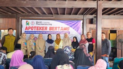 Apoteker Bertamu, Masyarakat Terketuk Menjadi Mata- Mata TB di Wilayahnya.