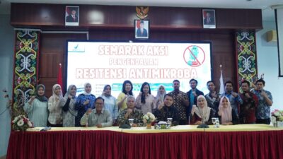 Antusiasme Apoteker Samarinda Ikut Pecahkan Rekor MURI BPOM, Ikrar Pengendalian Resistensi Antimikroba