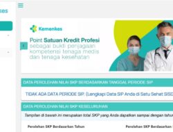 Panduan Praktis Pengisian SKP PLATFORM untuk Tenaga Kesehatan dan Medis 8 Panduan Praktis Pengisian SKP PLATFORM untuk Tenaga Kesehatan dan Medis