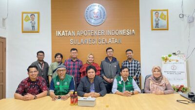 Gelar Pertemuan Perdana, Pengurus Himpunan Apoteker PPH PD IAI Sulsel Bahas Pemantapan Program Kerja