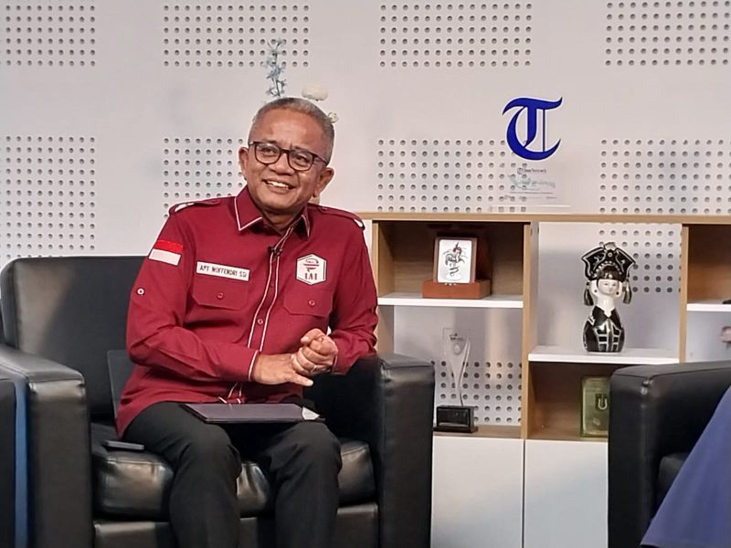 Ketua Umum PP IAI apt Noffendri Roestam S.Si