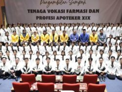 Fakultas Farmasi Universitas Mulawarman, Ambil Sumpah Profesi Apoteker XIX dan Tenaga Vokasi Farmasi