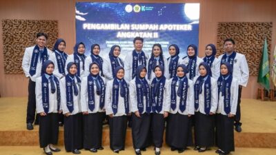 Universitas Mataram Kembali Kukuhkan 21 Apoteker Baru, Bukti Kualitas Dan Komitmen Tingkatkan Layanan Kesehatan NTB 3 Apoteker baru Unram 3