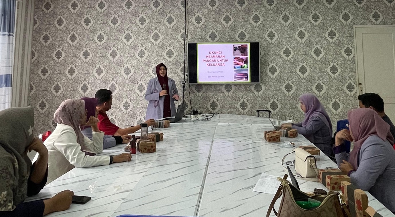 Apt. Ainun edukasi keamanan pangan di Gorontalo