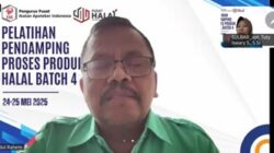 Dr apt Abdul Rahem Pelatihan Halal PD Sulbar 1