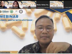 Dr apt Eka Siswanto narasumber Pharmafest Himafar UMKT