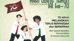 IAI Rayakan 70 Tahun Pengabdian: “Melangkah, Terus Berfaedah dan Berkiprah”