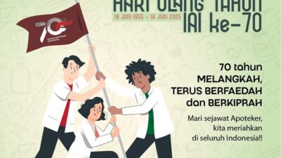 IAI Rayakan 70 Tahun Pengabdian: “Melangkah, Terus Berfaedah dan Berkiprah”