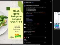 Peserta belajar membuat konten edukatif dan menarik Bimtek Keamanan Pangan