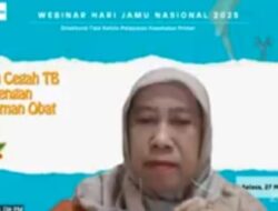 Rita Ariyati SKM MM menyampaikan materi Strategi Promotif dan Preventif Pencegahan TB di Indonesia
