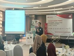 apt Surya Wahyudi menyampaikan hasil FGD DKT Indonesia Trainer