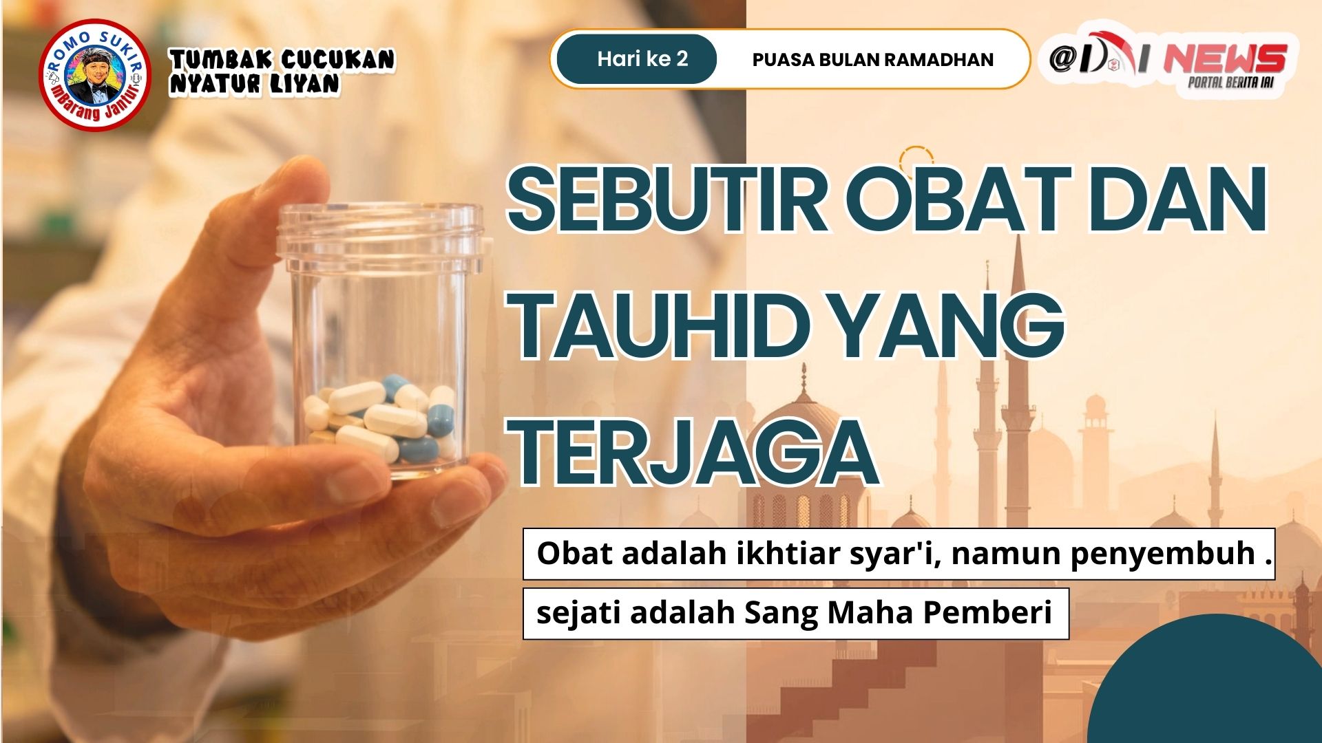 Sebutir Tablet dan Tauhid yang Terjaga: Apoteker Mengantar Pasien Menjemput ‘As-Syafi’