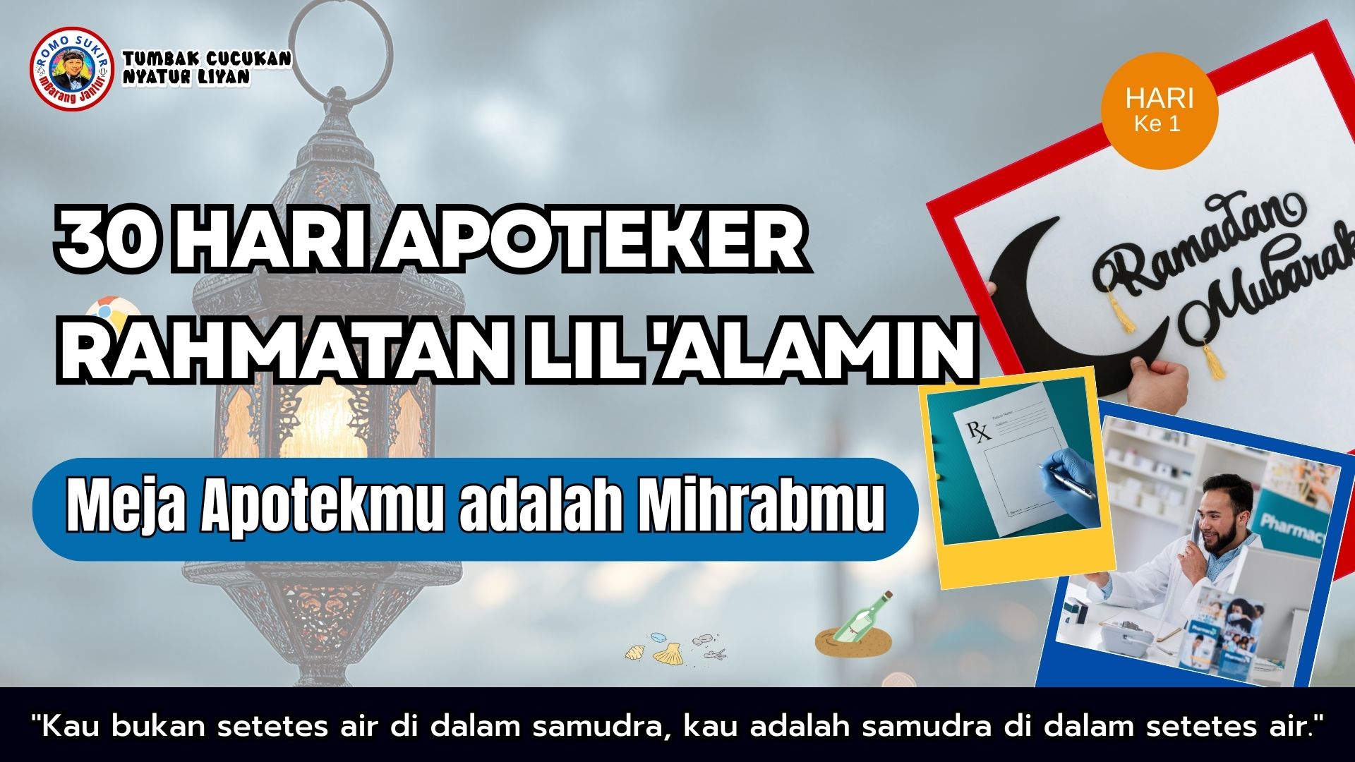 Niat adalah ‘Resep’ Pertama: Bedanya Apoteker Penjual Obat vs Apoteker Penjaga Umat