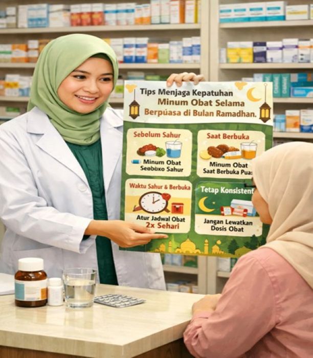 Puasa Bukan Halangan: Panduan Apoteker Menjaga Kepatuhan Minum Obat