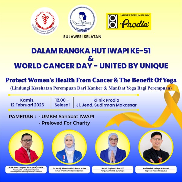 Bersatu Melawan Kanker – Peringatan Hari Kanker Sedunia 2026