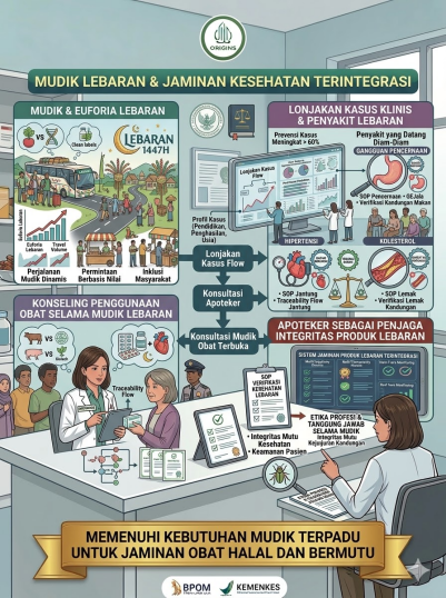 Mudik, Makan, dan Obat : Waspada ‘Penyakit Lebaran’ yang Datang Tanpa Disadari