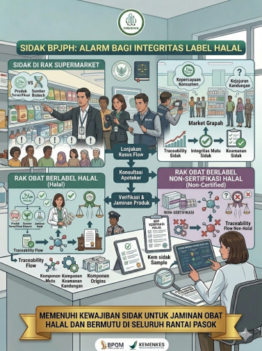 Dari Rak Supermarket ke Meja Racik Apotek, Pengawasan Halal Kian Meluas