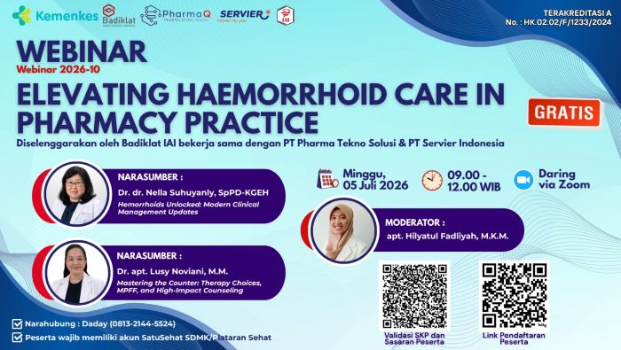 Terapi Micronized Purified Flavonoid Fraction (MPFF) Atasi Hemoroid Lebih Tuntas