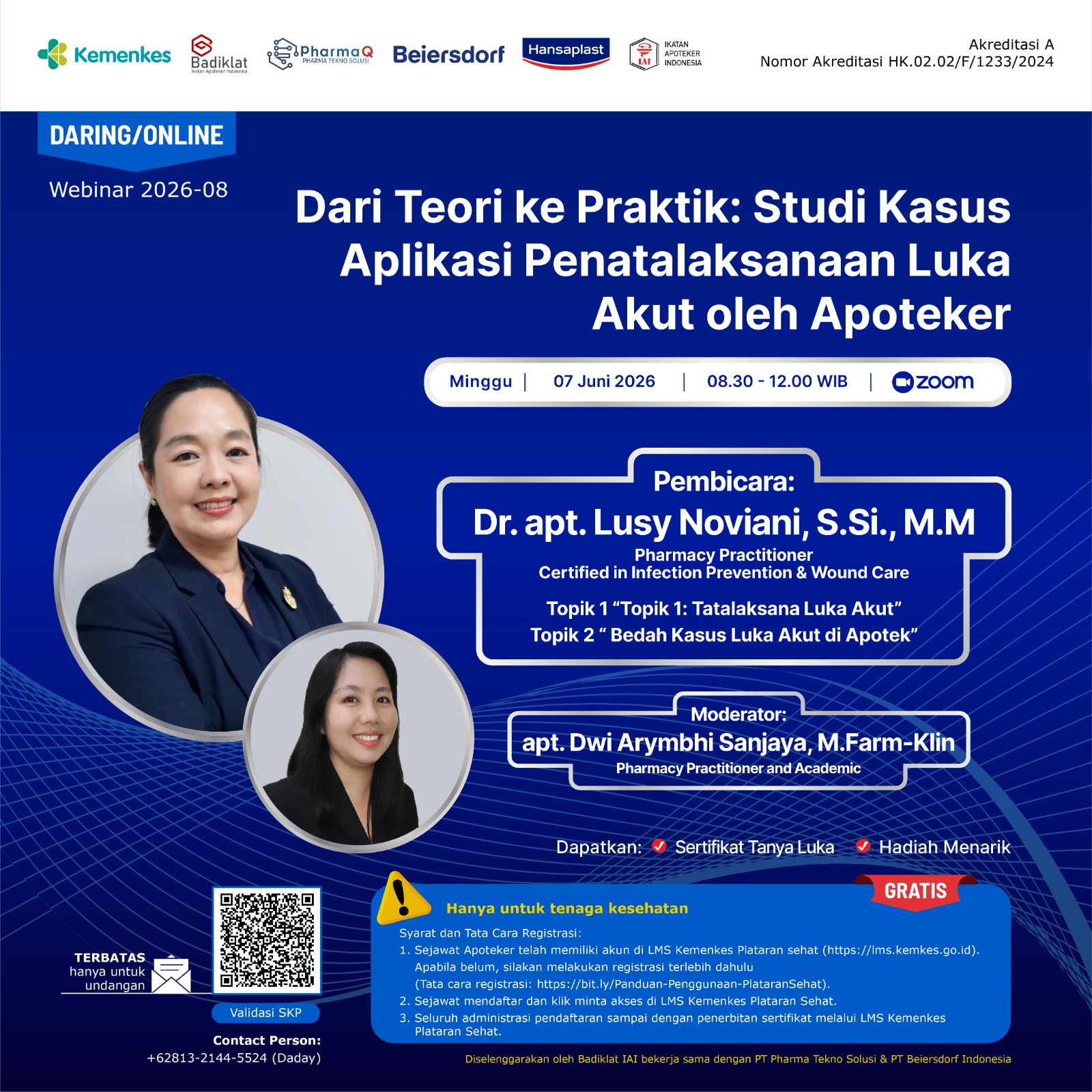 Paling Mudah Diakses, Apoteker Dituntut Sediakan Produk Kesehatan dan Intervensi Awal