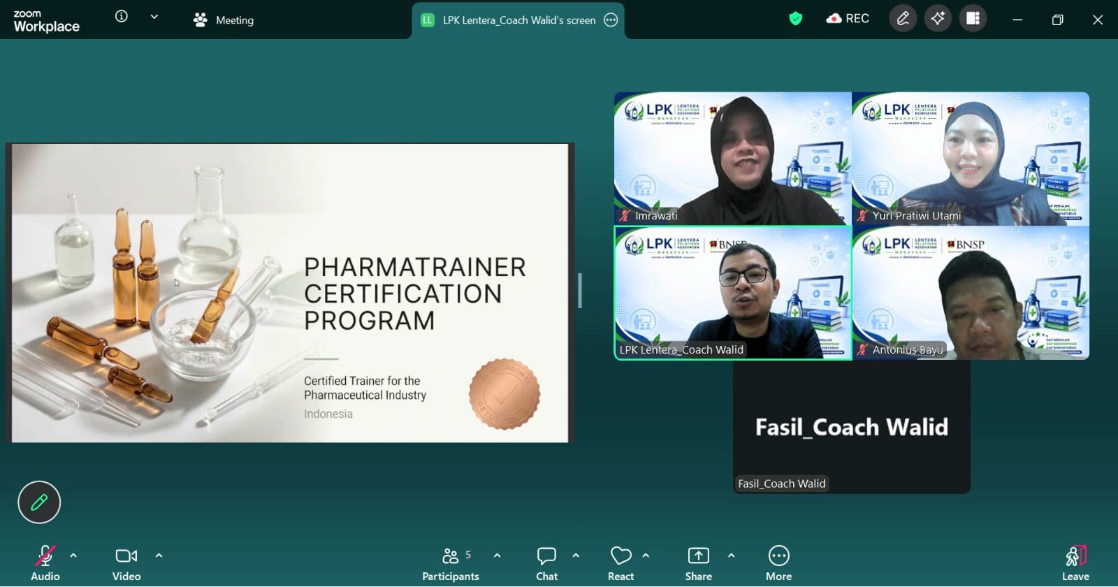 Naik Level! Lentera Pelatihan Kesehatan Makassar Cetak Apoteker Indonesia Jadi ‘Pharmatrainer’ Profesional Bersertifikat