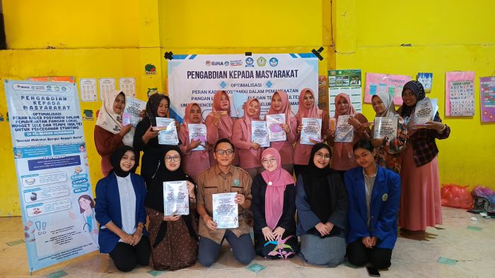 Kader Posyandu Kemanisan Tingkatkan Keterampilan Olah Pangan Lokal untuk Cegah Stunting